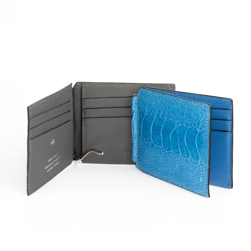 Texas Ostrich Shin Money Clip - Karoo Classics