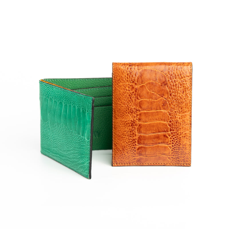 Florida Ostrich Shin Wallet - Karoo Classics
