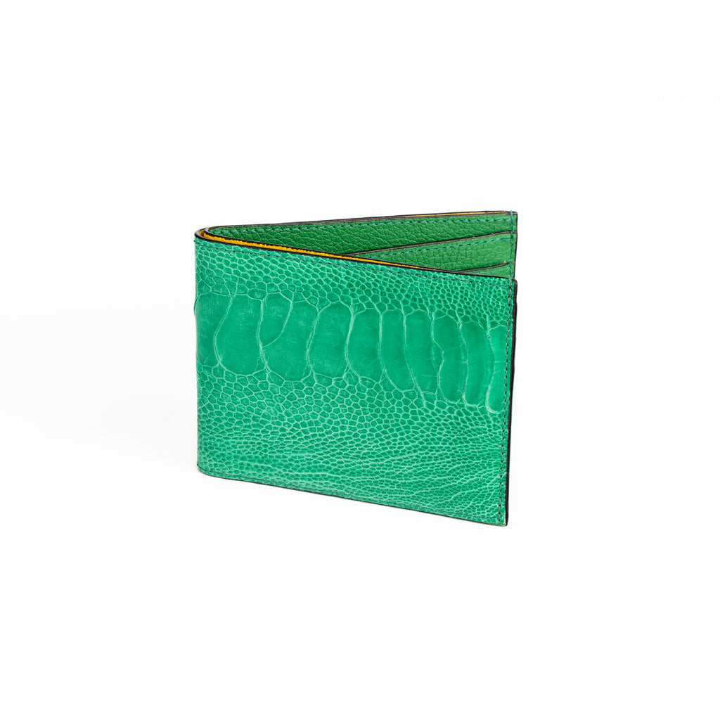 Florida Ostrich Shin Wallet - Karoo Classics