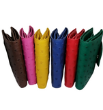 Ostrich Mini Ladies Wallet with Tab 2