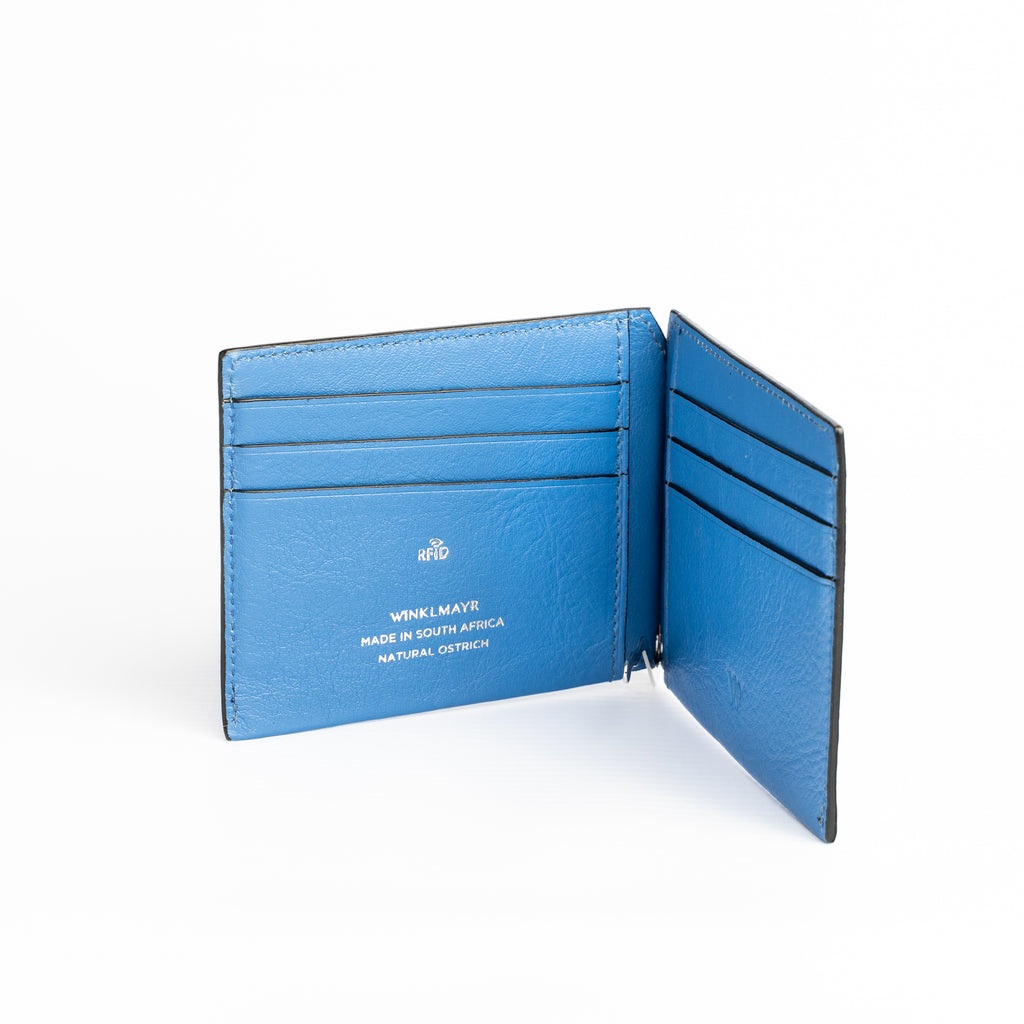 Texas Ostrich Shin Money Clip - Karoo Classics