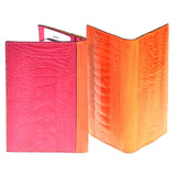 Lexi Ostrich Shin Card Wallet