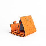 KC Mini Ladies Ostrich Wallet with Tab - Karoo Classics