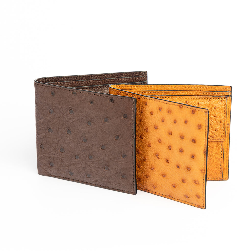 KC C/Card and Coin Pouch Wallet (Ostrich) - Karoo Classics