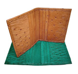 Ostrich Double Card Holder