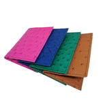 Ostrich Double Card Holder