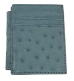 Ostrich Mini Magnetic Wallet - Karoo Classics