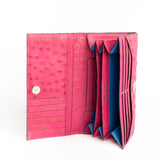 KC Large Ladies Ostrich Purse 1 - Karoo Classics