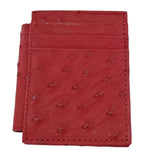Ostrich Mini Magnetic Wallet - Karoo Classics