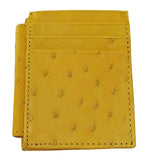 Ostrich Mini Magnetic Wallet - Karoo Classics