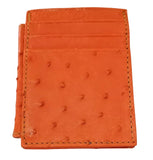 Ostrich Mini Magnetic Wallet - Karoo Classics