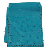 Ostrich Mini Magnetic Wallet - Karoo Classics