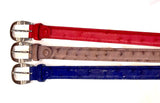 Ostrich Leather Belt 22 MM (Silver Buckle) - Karoo Classics
