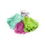 Beaded Feather Keyring - Karoo Classics