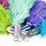 Beaded Feather Keyring - Karoo Classics